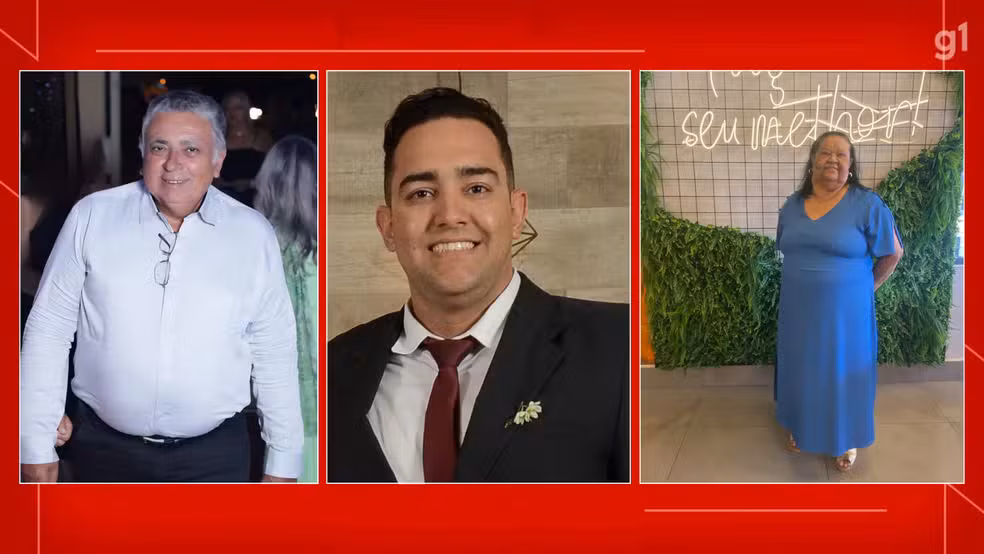 As vítimas são João Clemente Pereira, de 63 anos, Marcos Raymundo Fernandes Moreira, de 33 anos e Miranilde Pereira da Silva, de 75 anos