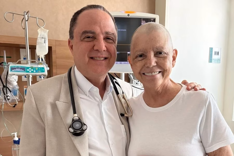 Em tratamento contra câncer, Roseana Sarney ficou internada no Hospital Sírio-Libanês, em São Paulo. Ela teve alta na noite de terça (20/1)