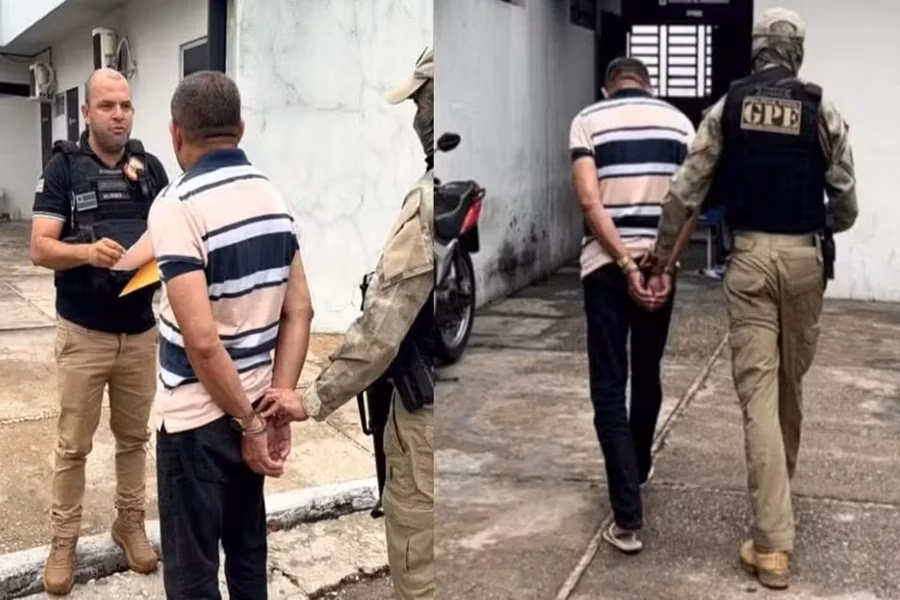 Os crimes ocorreram em Tuntum, no Maranhão, mas o homem foi preso nesta quarta-feira (21/1), em União, no Piauí, onde morava atualmente