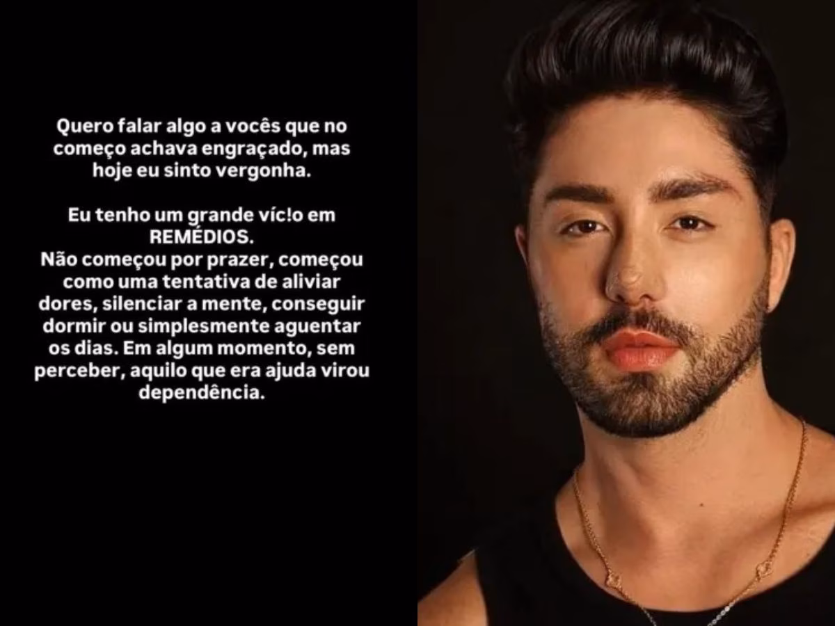 Rico Melquiades confessa vício e transforma desabafo em alerta: 