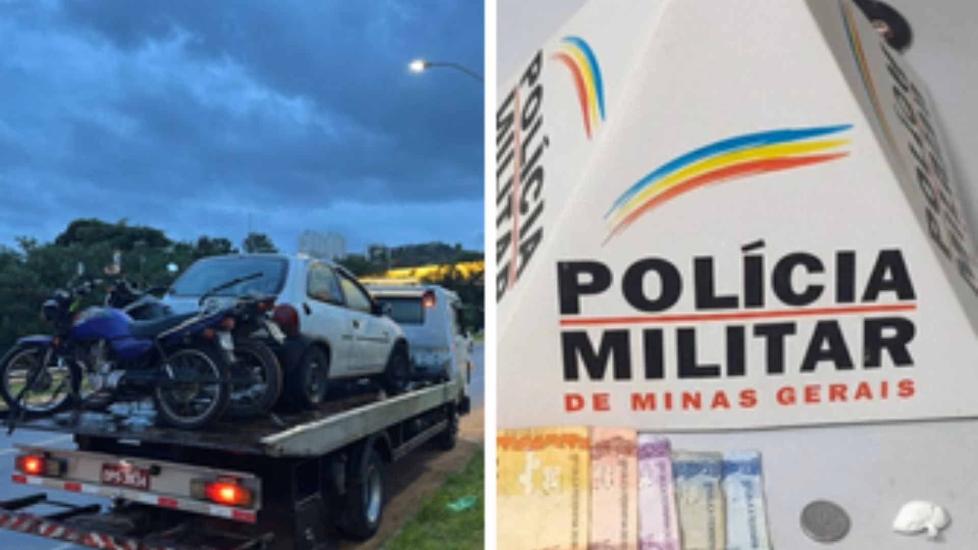 Ao ser questionado, ele afirmou ter adquirido o entorpecente de um traficante que atua na região, o que levou os policiais até o segundo envolvido, localizado nas imediações.