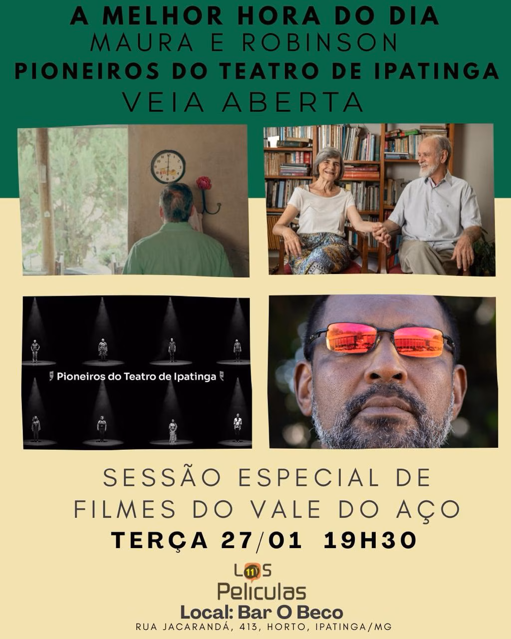 A curadoria do Los Películas é assinada por uma equipe formada por Márcio Castro, Camila Mendonça, Éderson Caldas, David Romeros, Andrés González, Humberto Oliveira, Luciana Profiro e Vanessa Peixoto, que atuam em diferentes frentes do cineclube, da direção à produção e comunicação.