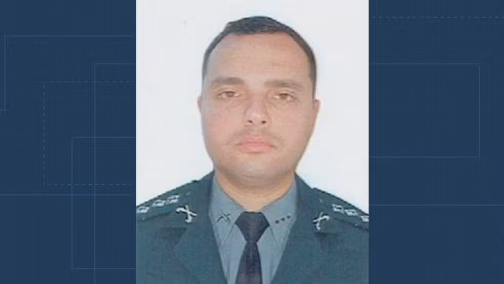 O capitão Alessander Ribeiro Estrella Rosa