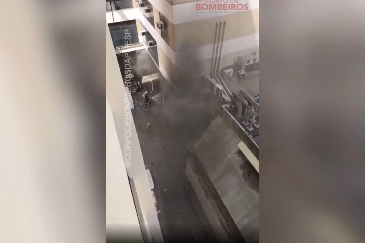 Incêndio atinge prédio do Instituto do Coração em São Paulo