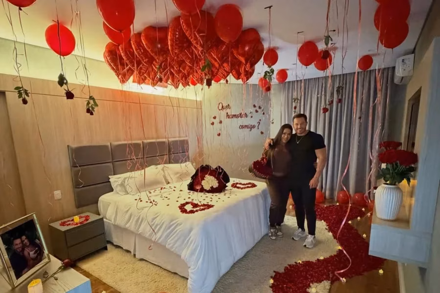 A influencer foi pedida em namoro por Gabriel Cardoso e, nesta sexta-feira (30/1), mostrou os detalhes da decoração.