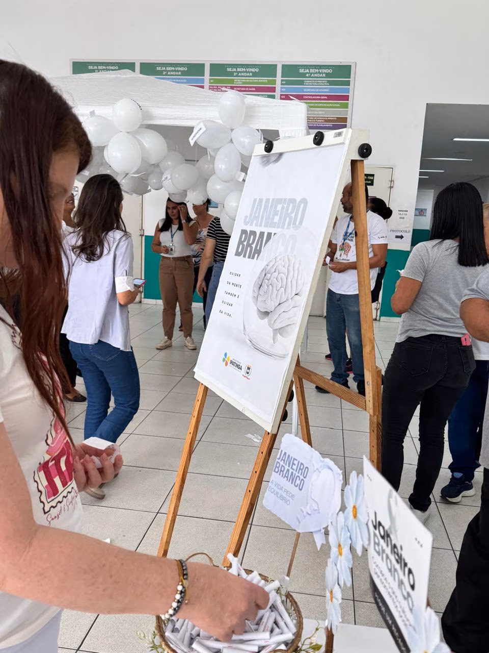 SUGESTÃO DE PAUTA - Ipatinga encerra Janeiro Branco com ação voltada à proteção da saúde mental