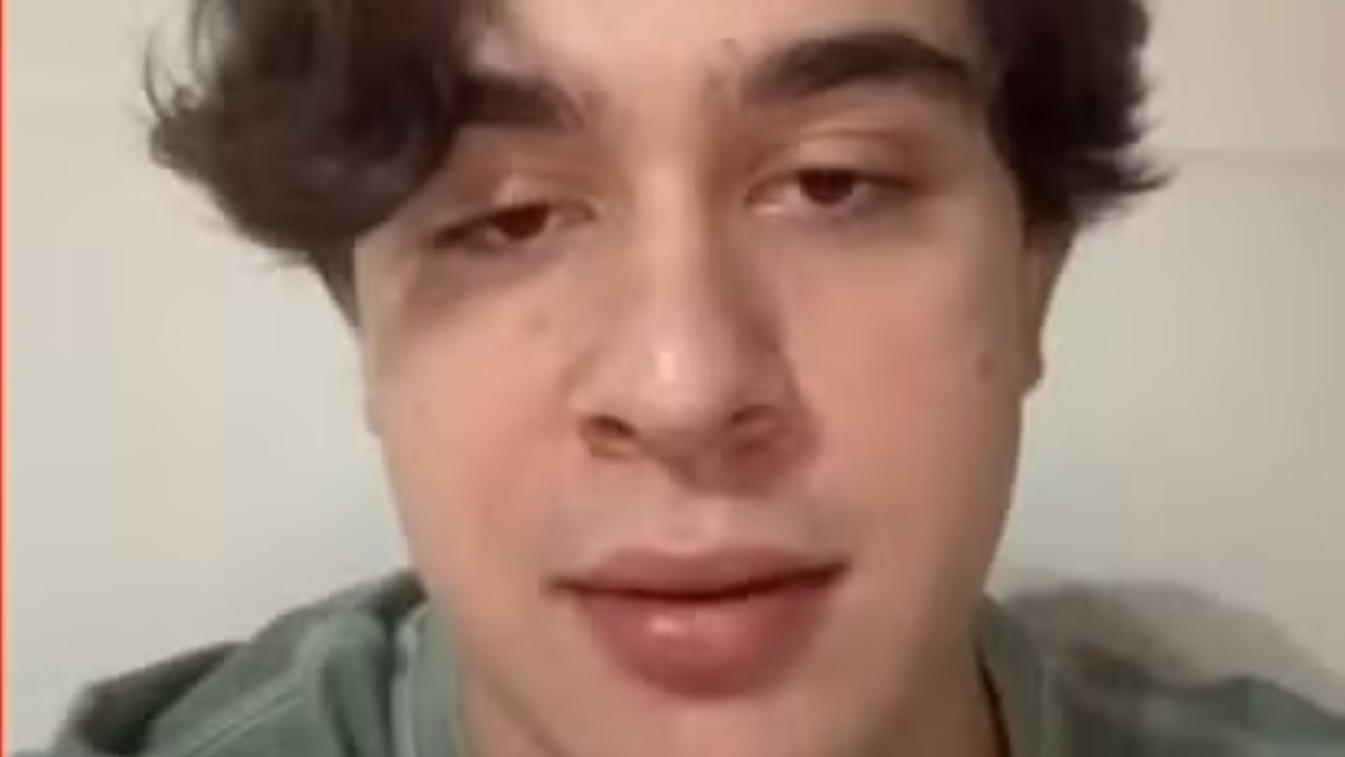 Pedro Turra, em vídeo divulgado pela defesa