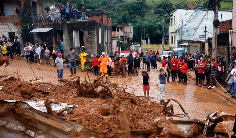 Chuvas devastaram Juiz de Fora e Ubá, na Zona da Mata 