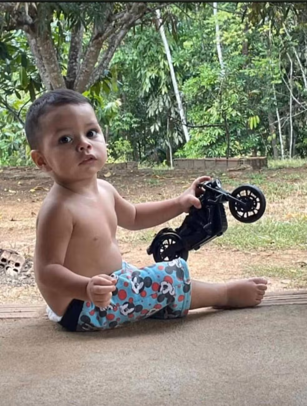 Menino Davi, de dois anos, desapareceu em Porto Velho