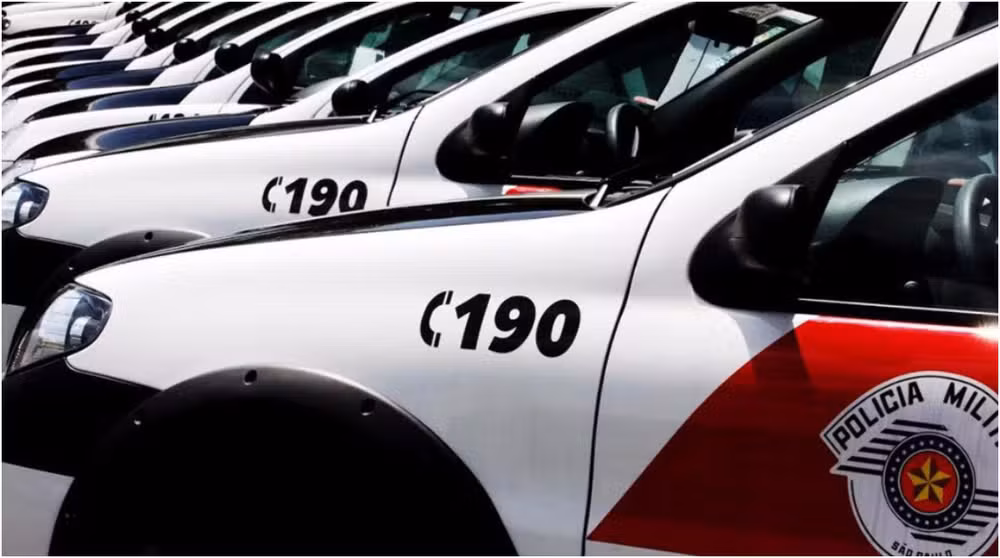 Viaturas da Polícia Militar de São Paulo—PM de SP