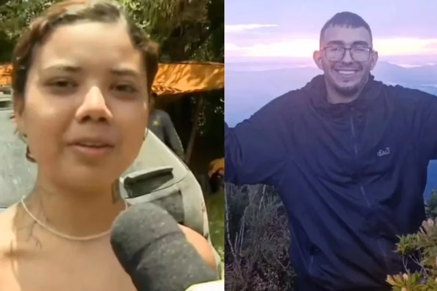 Thayane Smith, a amiga que deixou Roberto Farias Thomaz para trás na trilha ao Pico Paraná, na virada do ano, voltou a ser assunto