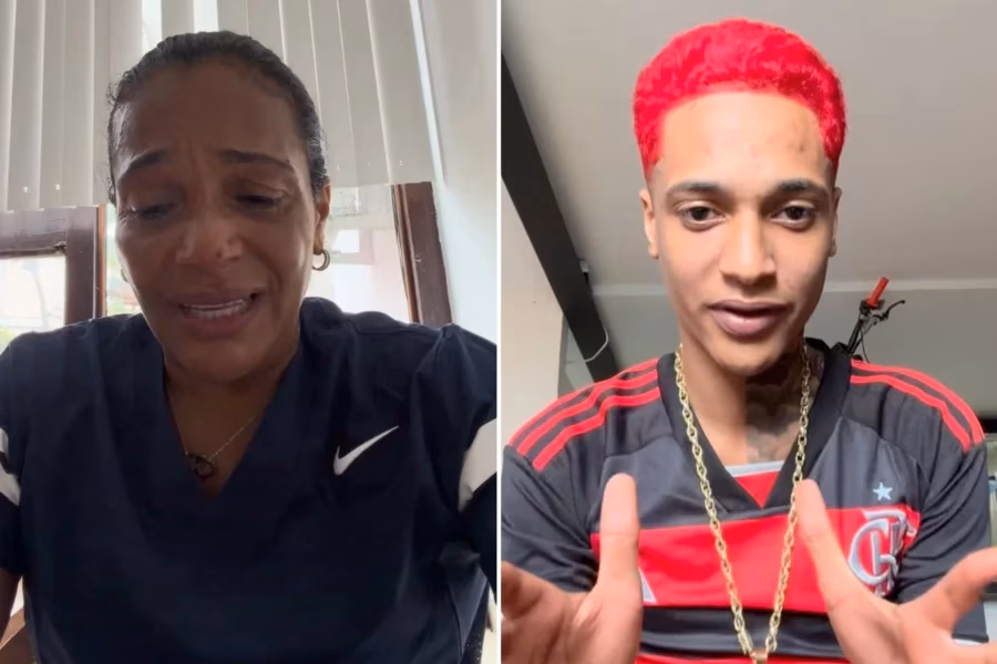 Mãe de Oruam se emociona e desabafa sobre possível prisão do filho