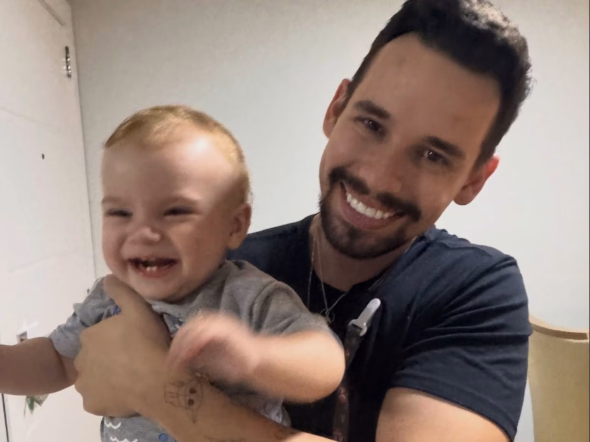 O menino completou o primeiro ano de vida em dezembro, um mês antes da morte da influenciadora