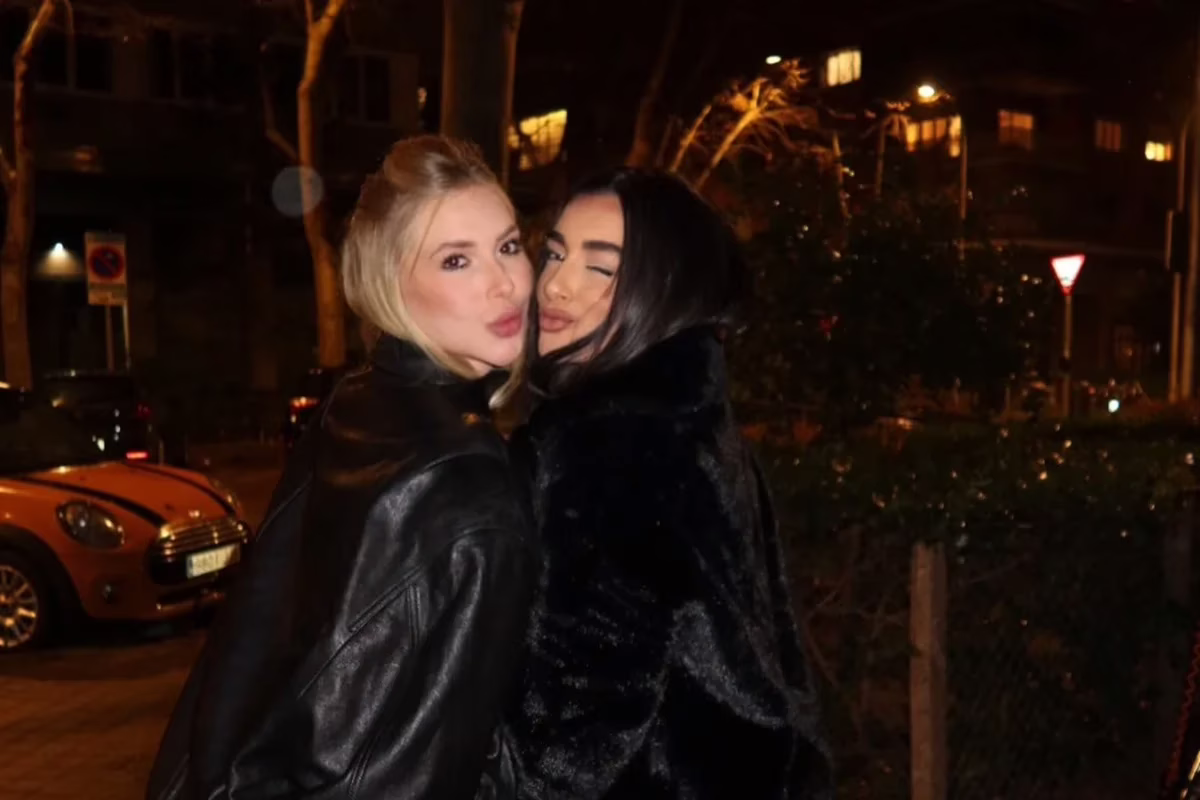 Duda Freire e Virginia Fonseca saíram juntas nessa quarta-feira (4/3) e postaram fotos do encontro nas redes sociais