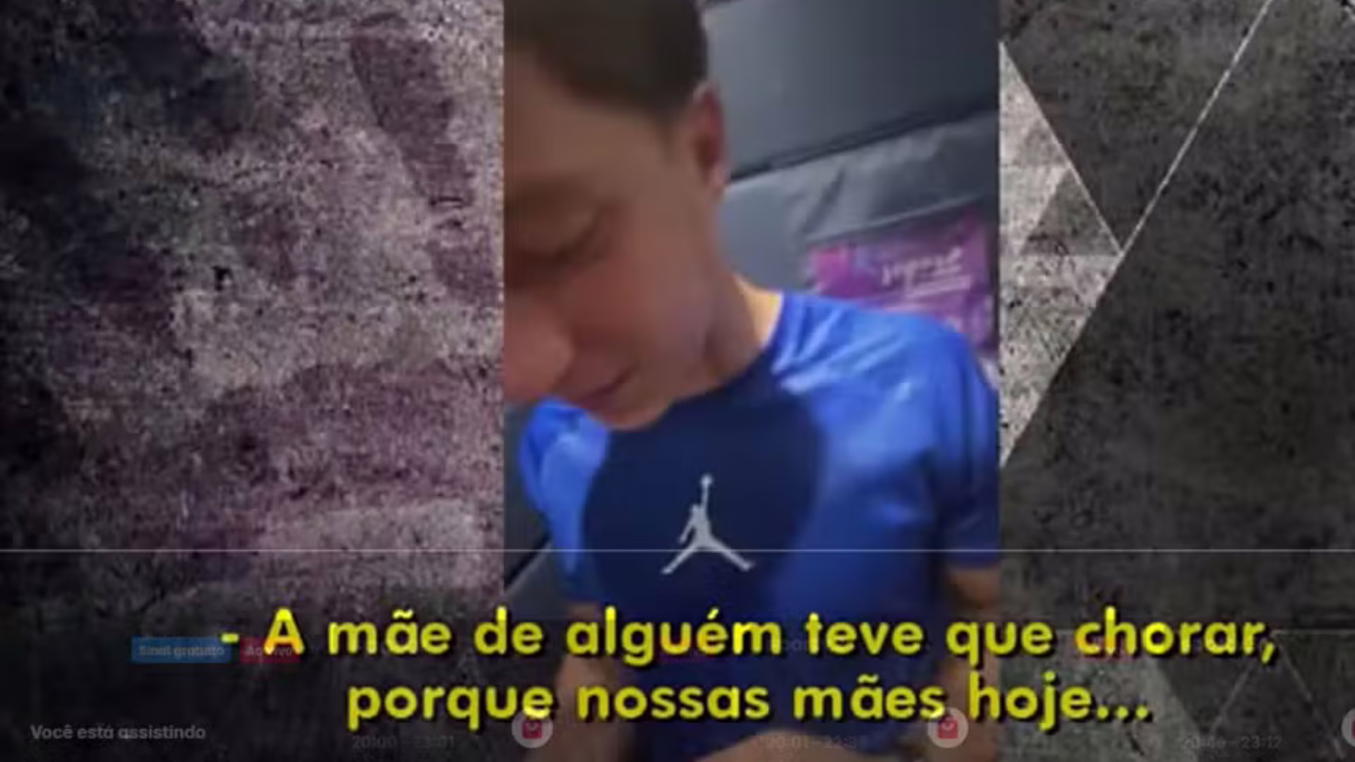 Imagens mostram os suspeitos celebrando no elevador.