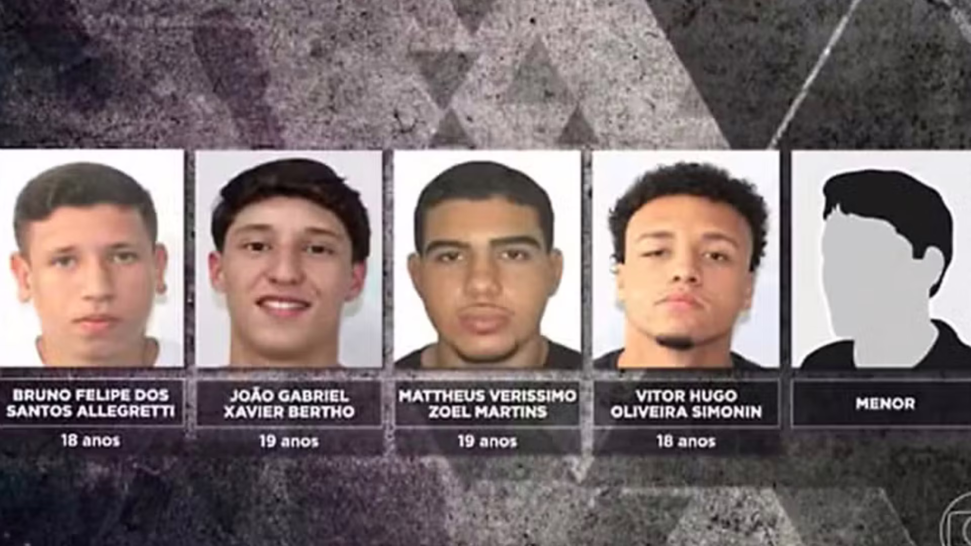 Suspeitos de estupro coletivo em Copacabana