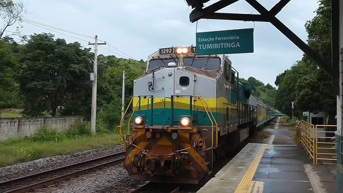paralisação afeta diretamente centenas de passageiros que utilizam o trem como importante ligação entre o interior de Minas Gerais e o litoral do Espírito Santo,