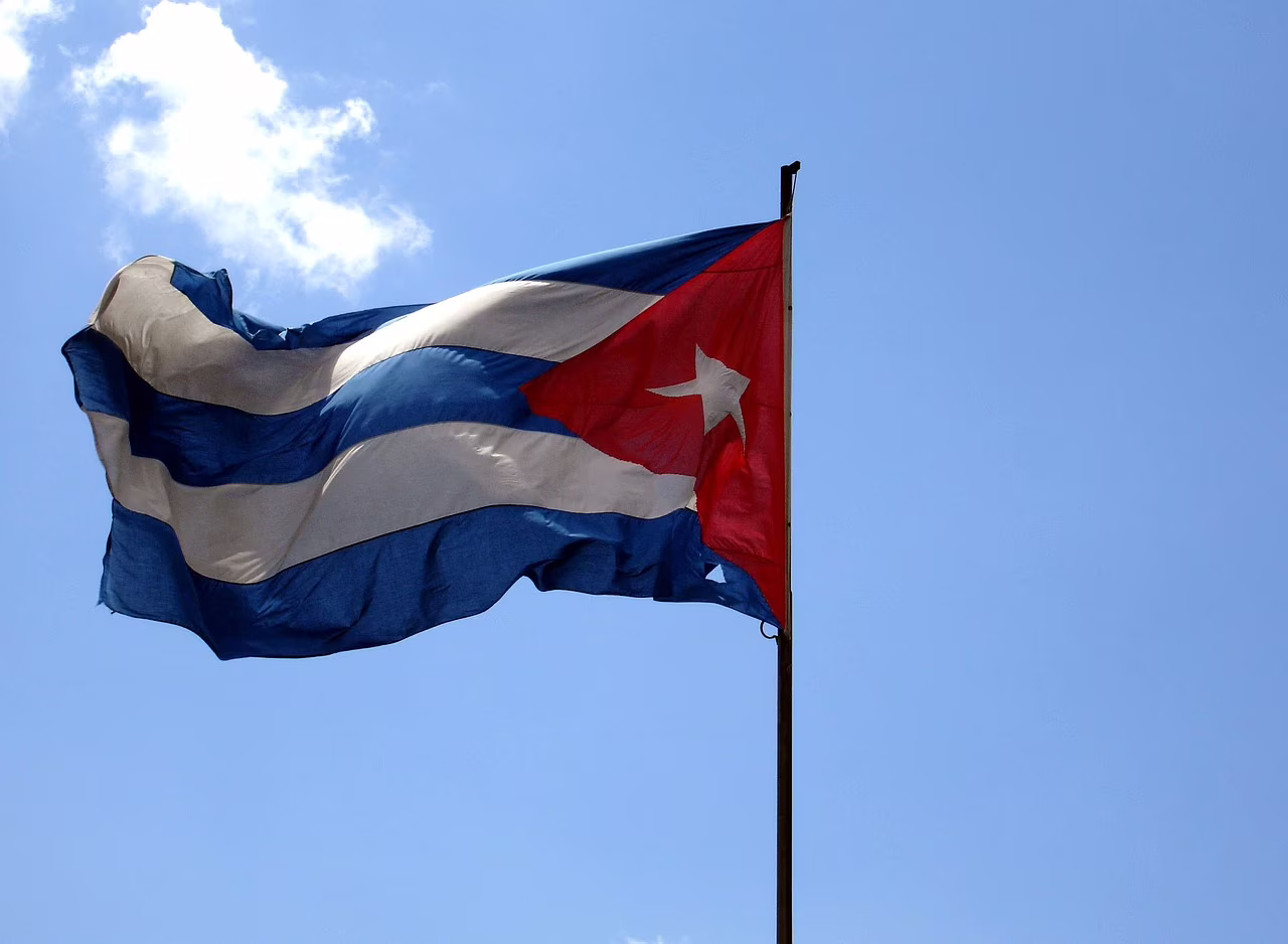 Bandeira de Cuba (Imagem ilustrativa)