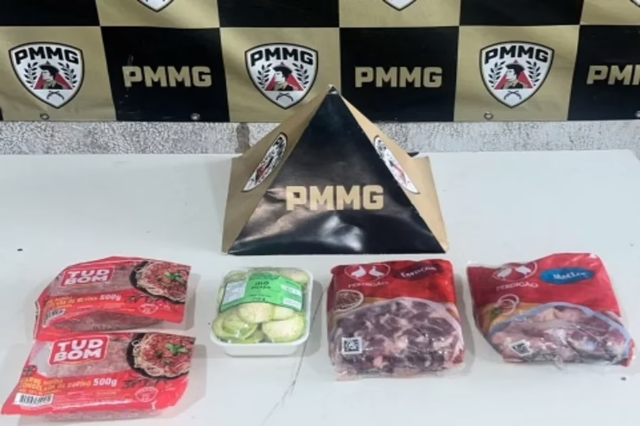 Mulher de 72 anos é presa por furtar carne, jiló e coração de frango