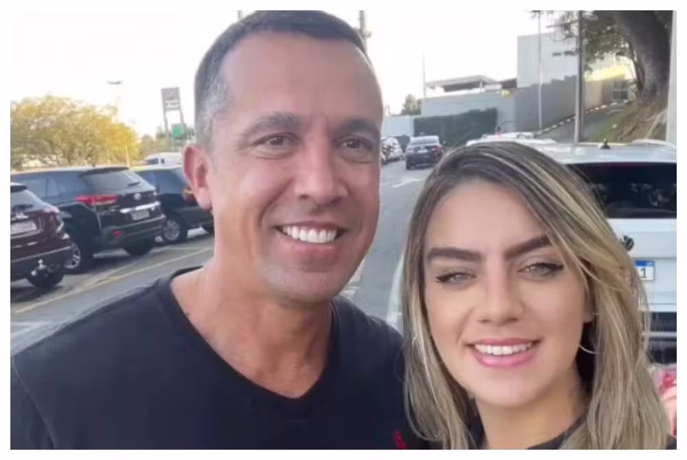 O tenente-coronel Geraldo Neto, preso por suspeita da morte da esposa Gisele Alves Santana.