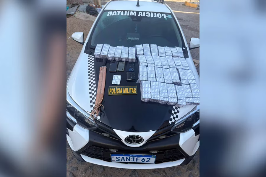Durante a abordagem foi encontrado milhares de comprimidos da substância que tira o sono e pode matar