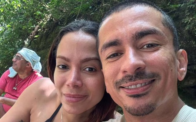 Anitta e seu irmão, Renan Machado