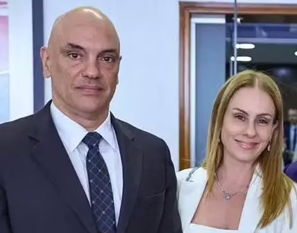 Viviane Barci e Alexandre de Moraes