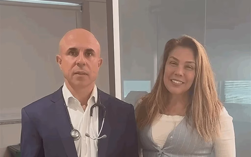 Cantora Simony e o Dr. Fernando Maluf