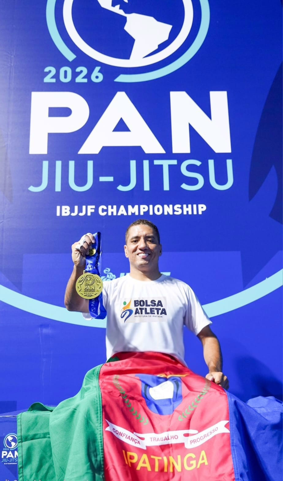 A conquista no Pan-Americano não apenas garantiu a medalha de bronze na categoria master 3 peso leve, como também impulsionou Felipe ao topo do ranking de sua categoria na IBJJF.