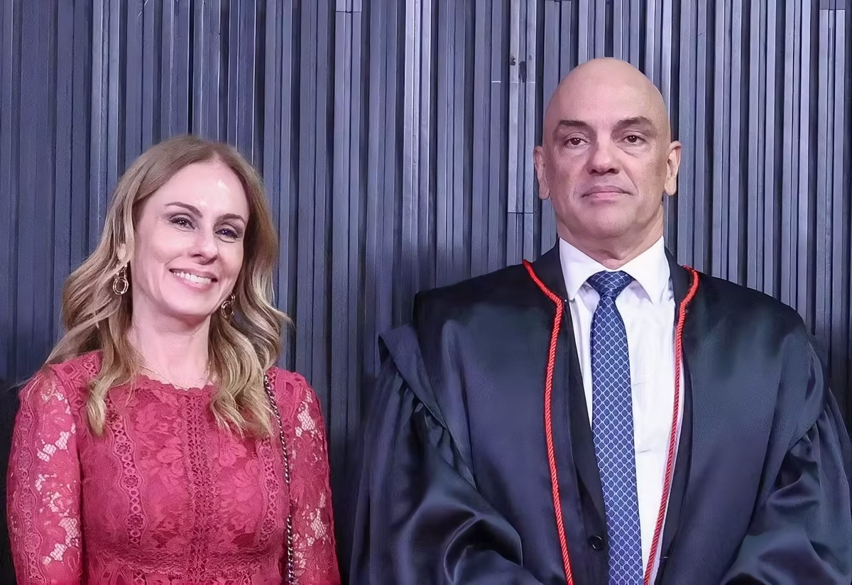 Ministro Alexandre de Moraes, do STF, e esposa voaram em jatos de empresa de Vorcaro