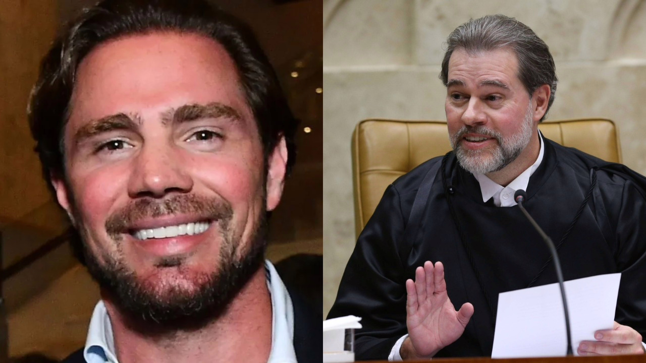 O banqueiro Vorcaro, atualmente preso e o ministro 