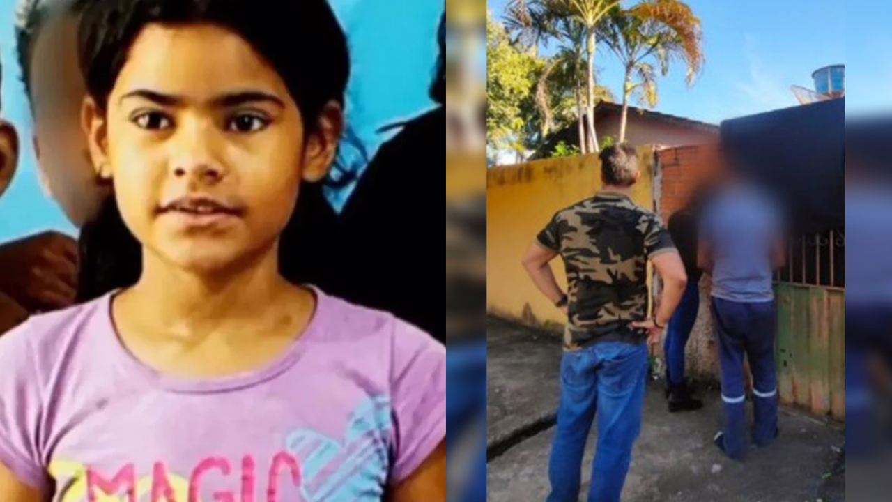 O irmão da menina sobreviveu. Policiais acharam a comida feita pelo padrasto, uma panela com arroz misturado a grânulos escuros – veneno