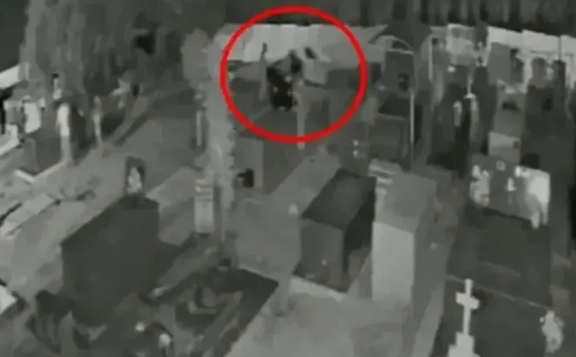 Imagens do cemitério