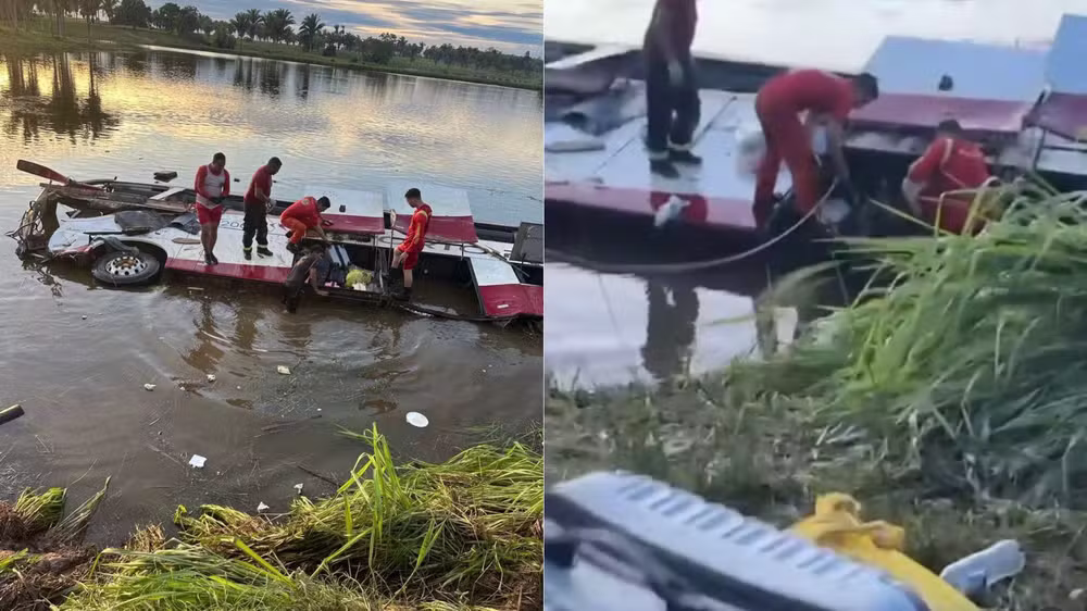 Acidente com ônibus e três carros deixa três mortos e 13 feridos na BR‑222, no MA