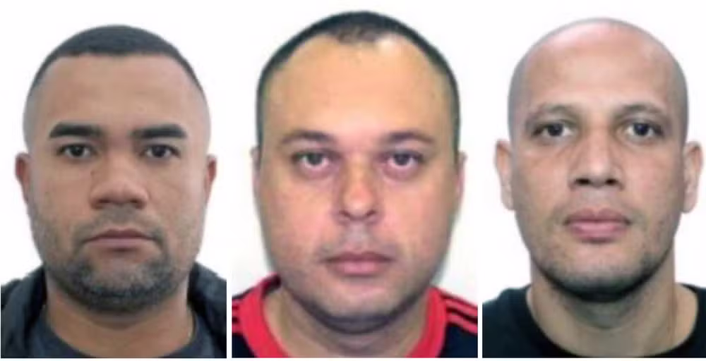 Raphael Nascimento Ribeiro, Ricardo da Silva Ferreira e Thiago Corrêa da Costa