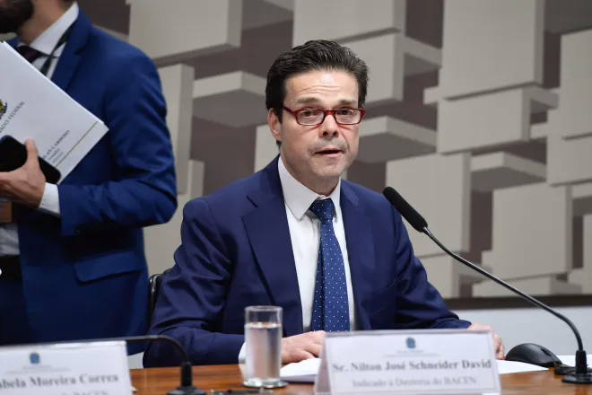 O diretor de Política Monetária do BC, Nilton David 