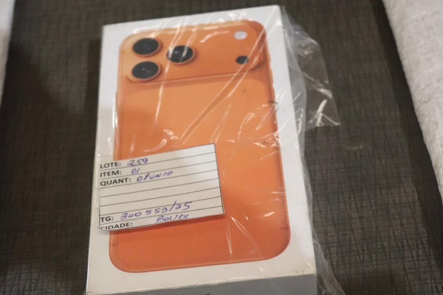 Leilão on-line recebe lances até 21h desta segunda (13). Celulares, notebooks e itens esportivos estão sendo leiloados.