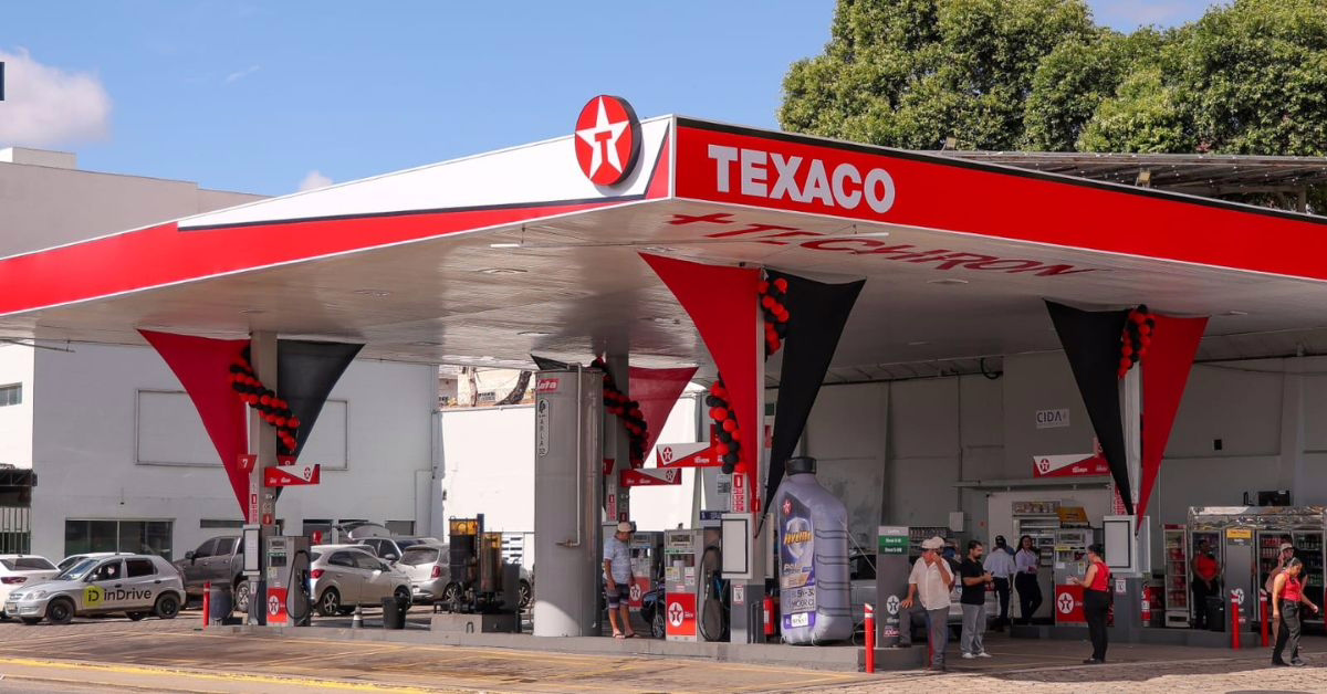 Texaco inaugura primeiro posto em Minas após retorno ao mercado nacional.
