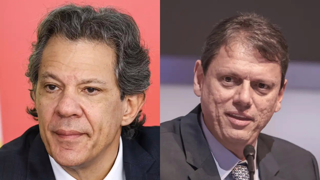 Haddad e Tarcísio 