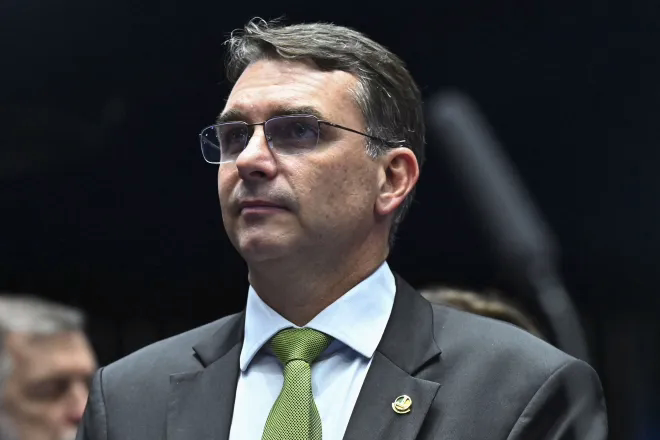 Flávio Bolsonaro • Jefferson Rudy/Agência Senado