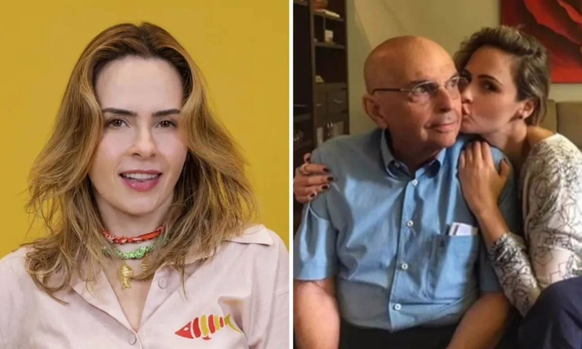 Gerardo Renault ao lado da filha, Ana Paula Renault; ex-deputado mineiro morreu aos 96 anos após período de internação
