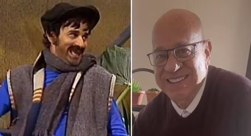 Ricardo de Pascual em cena de 'Chaves' como o Sr. Furtado