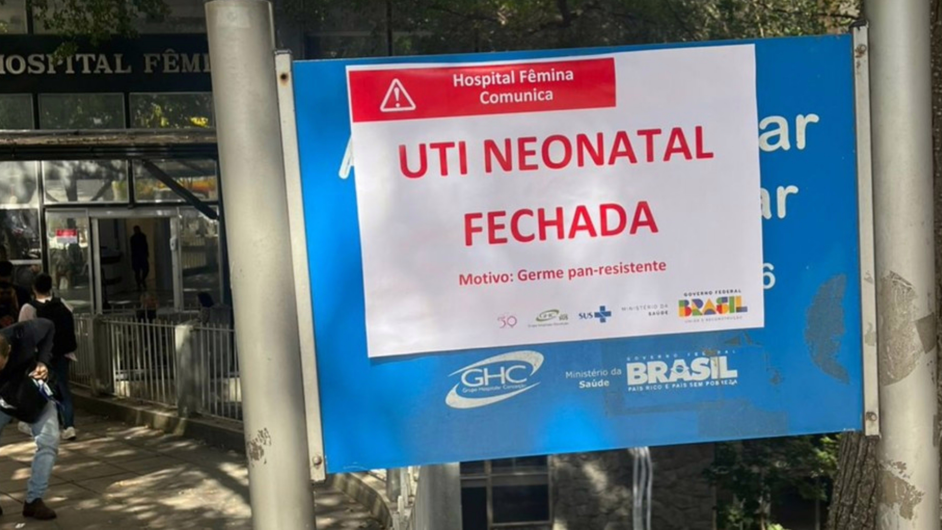 Hospital Fêmina fecha UTI neonatal após surto Acinetobacter