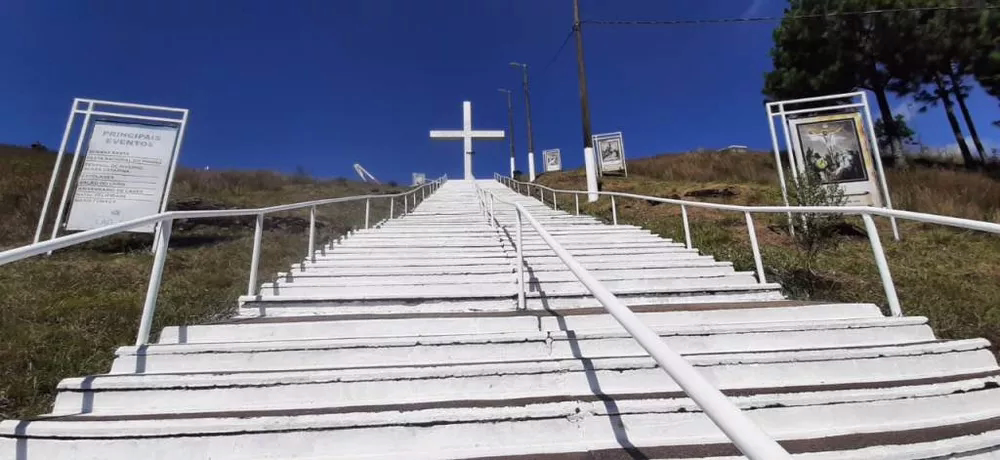 Morro da Cruz em Lages, na Serra catarinense