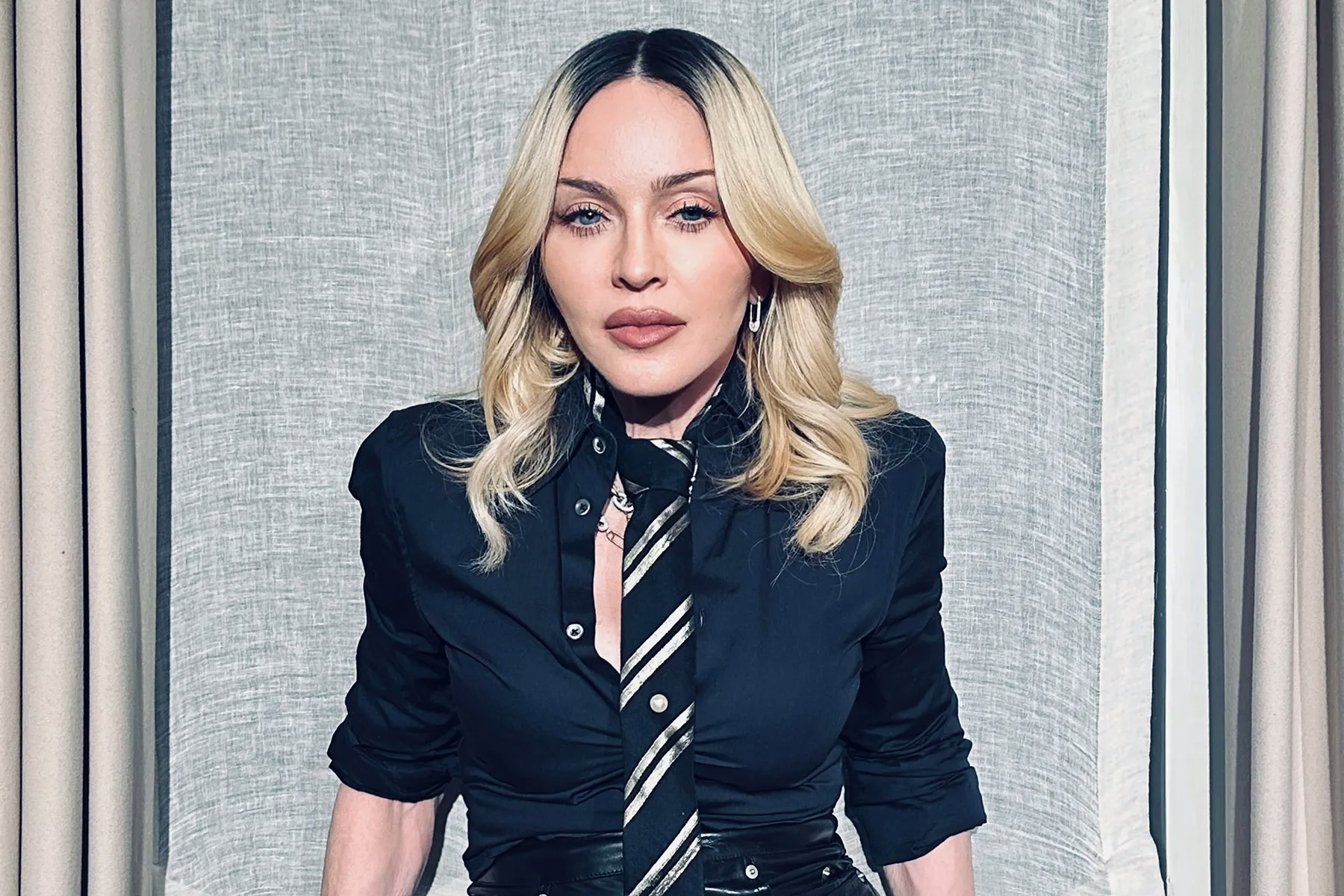 Madonna firmou parceria com aplicativo para divulgar novo projeto musical.