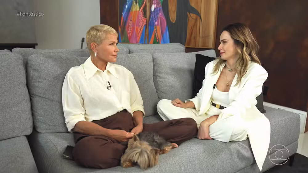 Ana Paula Renaut encontra com Xuxa.