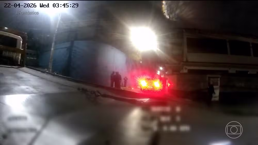 Imagens de câmeras corporais mostram PM monitorando o empresário morto na Zona Norte do Rio.