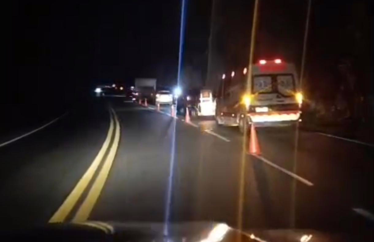 O óbito foi constatado pela equipe de resgate da concessionária responsável pela rodovia, a Nova 381.