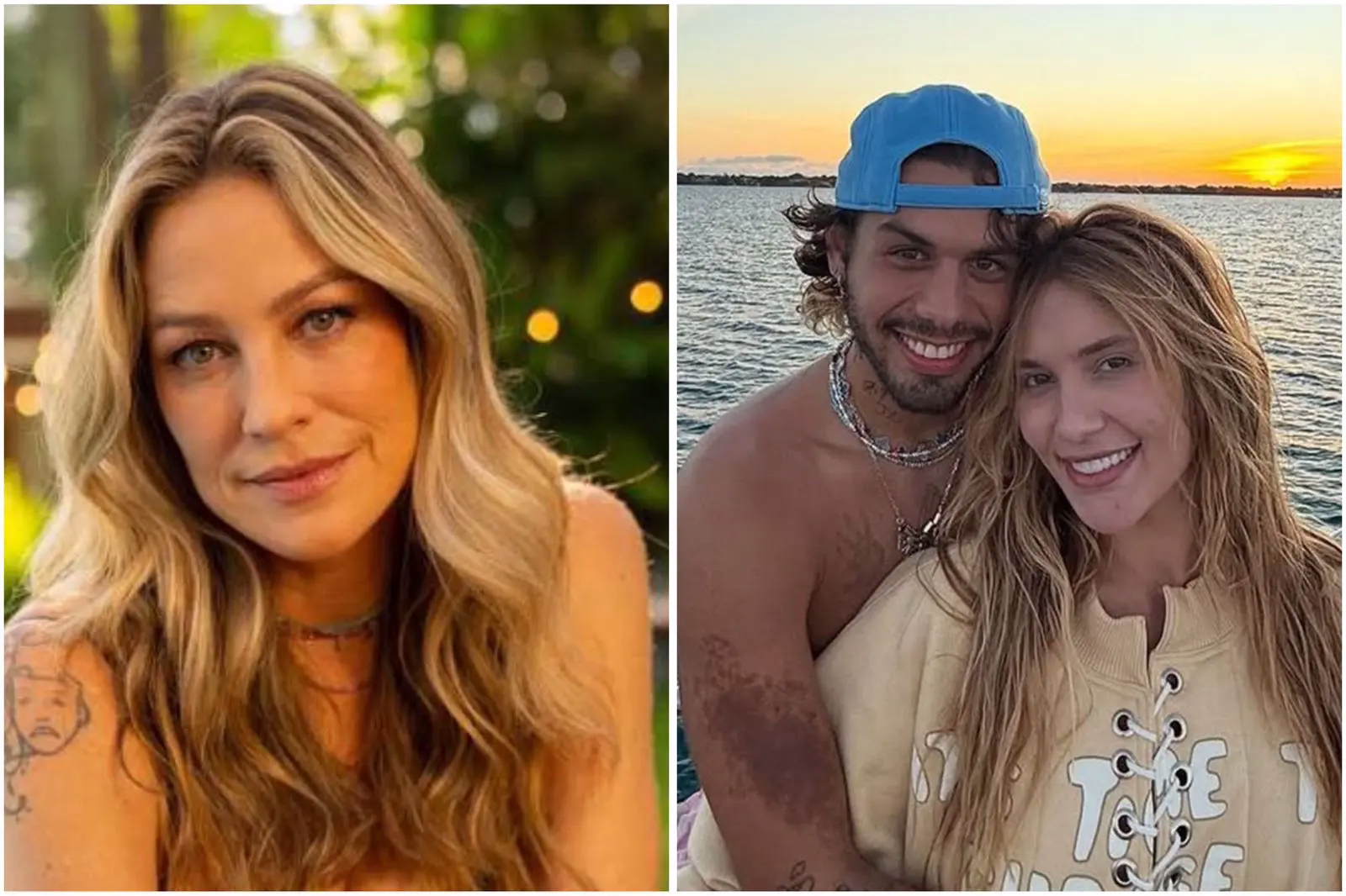 Luana Piovani, Zé Felipe e Virginia (