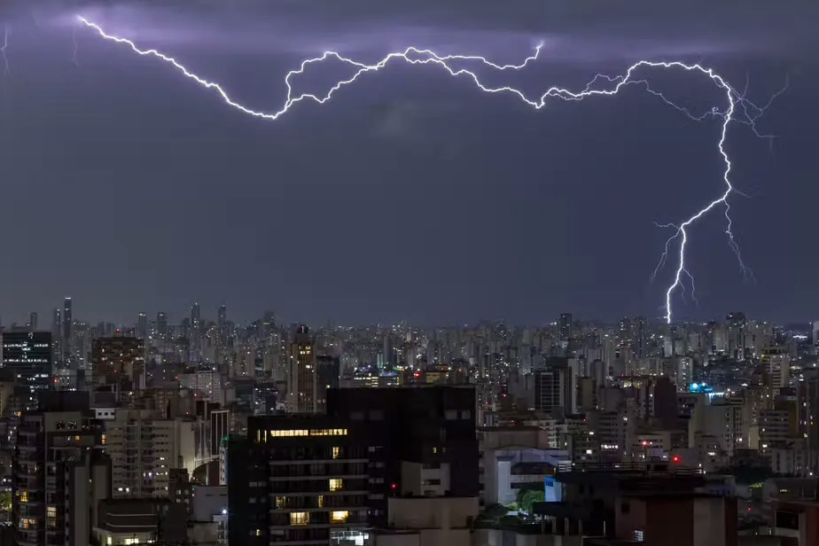 Temporal em São Paulo (